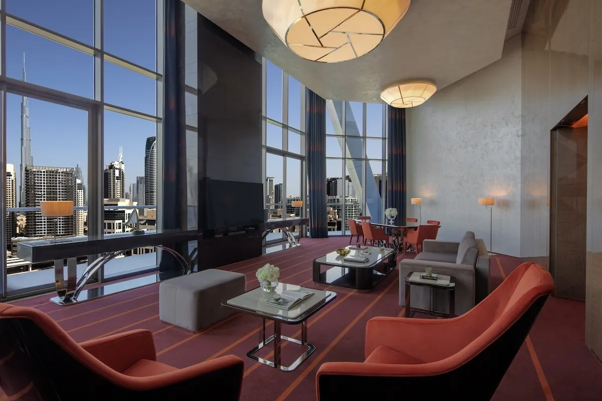 Suite with Business Bay views